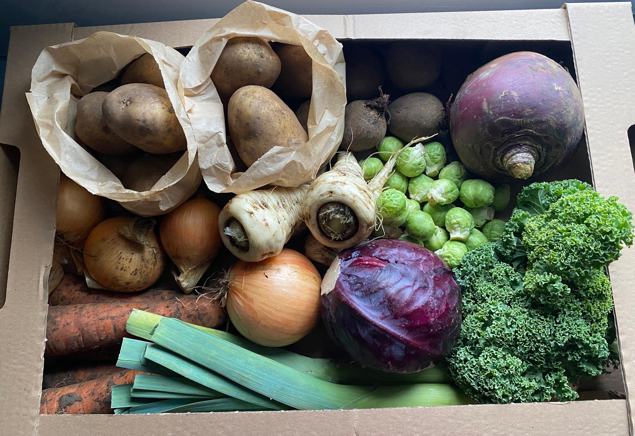 Deluxe Seasonal Veg Box