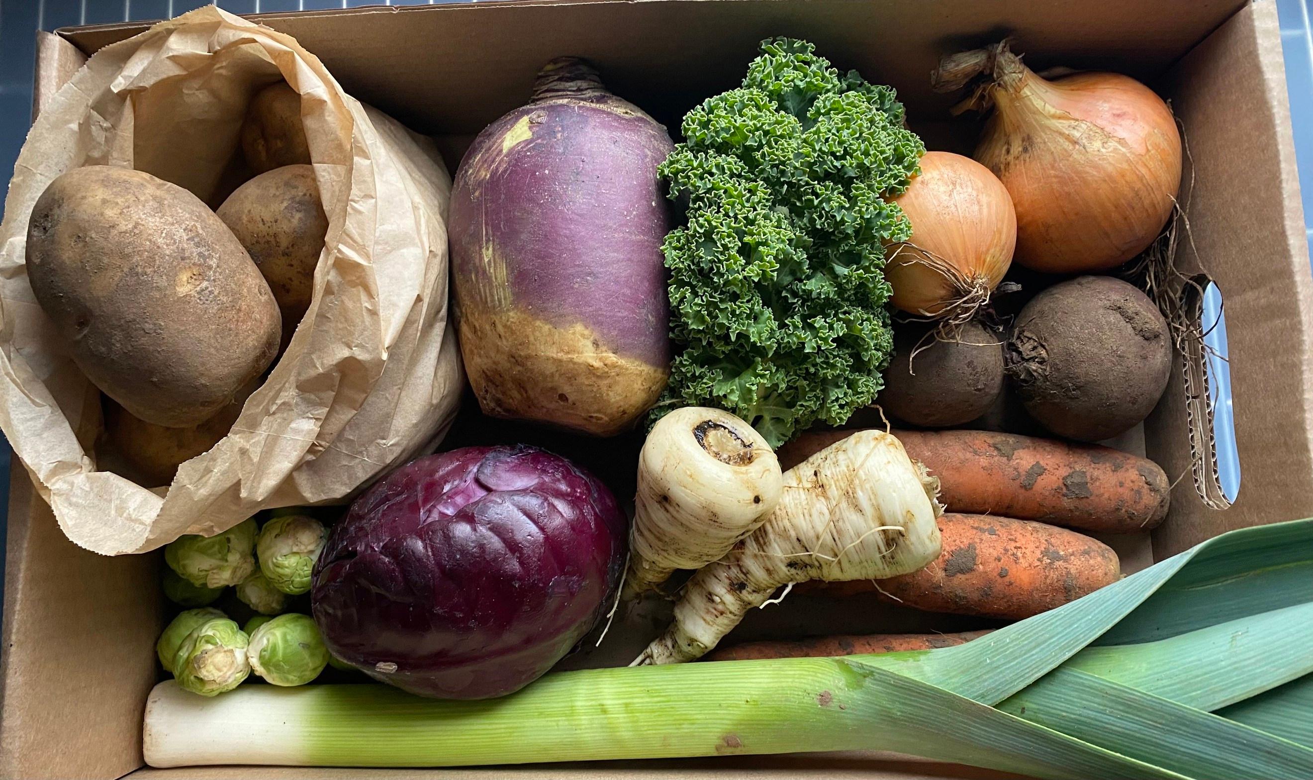Standard Seasonal Veg Box